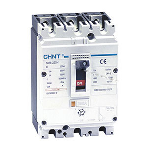 کلید اتوماتیک 100 آمپر CHINT قابل تنظیم حرارتی-مغناطیسی NM8-125S/3P(استوک)