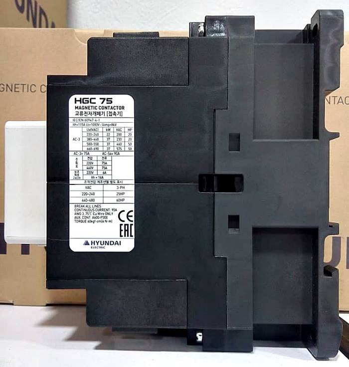 کنتاکتور 75 آمپر هیوندا HGC