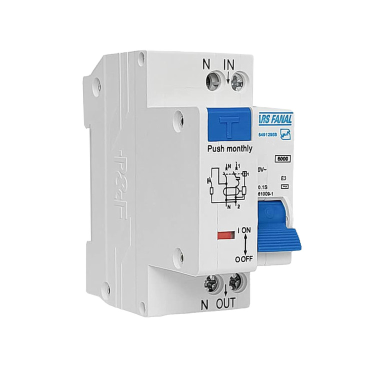 محافظ جان 25 آمپر تک فاز RCBO