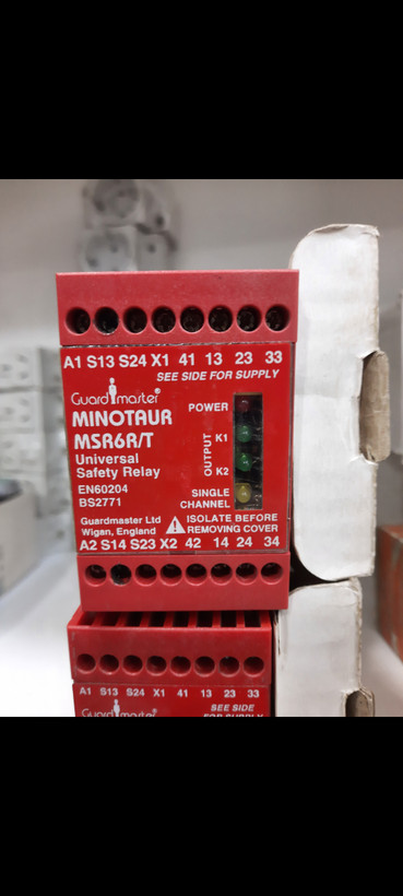 رله ایمن آلن بردلی safety Relay _SEE SIDE FOR SUPPLAY