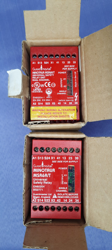 رله ایمن آلن بردلی safety Relay _SEE SIDE FOR SUPPLAY