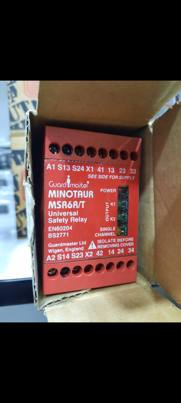 رله ایمن آلن بردلی safety Relay _SEE SIDE FOR SUPPLAY