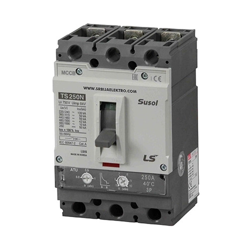 کلید اتوماتیک ۲۵۰ قابل تنظیم ال اس،