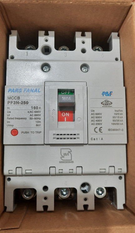 کلید اتوماتیک ۱۶۰ آمپر فیکس PF3N_250