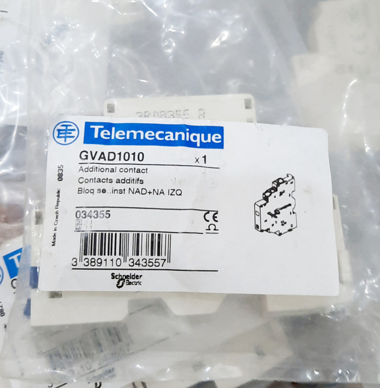 کنتاکت کمکی کلید حرارتی اشنایدرGVAD1010