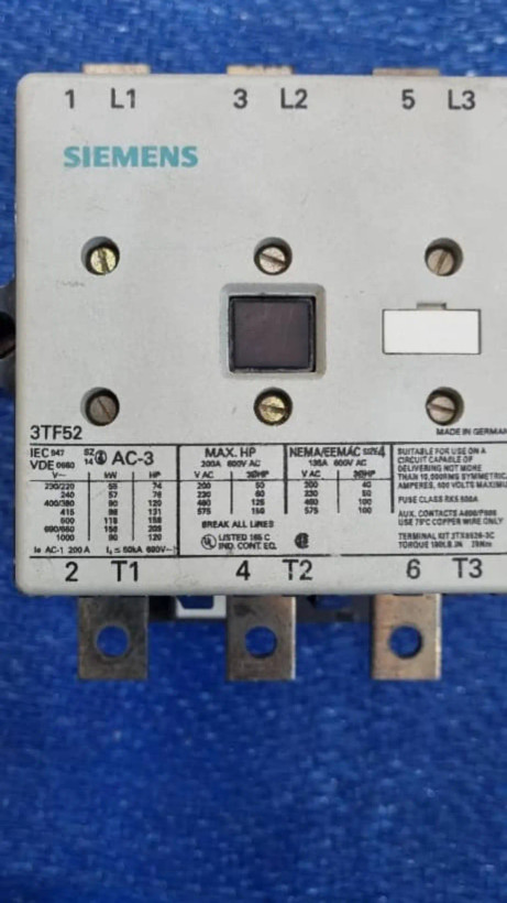 کنتاکتور زیمنس