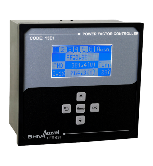 رگولاتور خازن هوشمند ۶پله