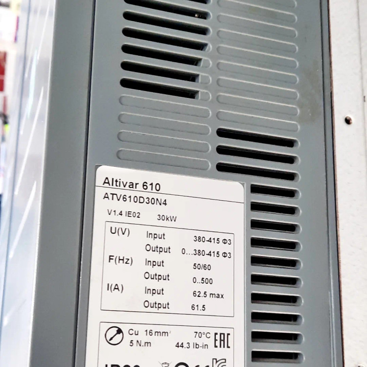 اینورتر 30 کیلووات ATV610 اشنایدر (سنگین کار)