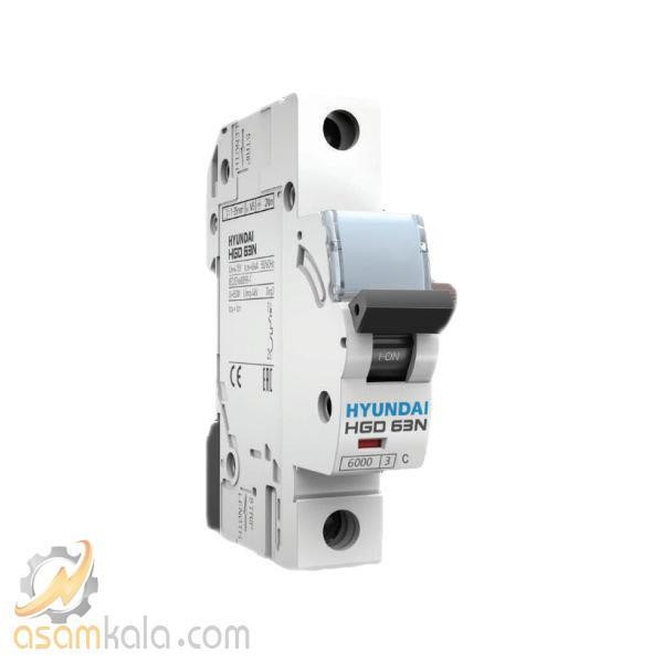کلید مینیاتوری 25 تکفاز هیوندا