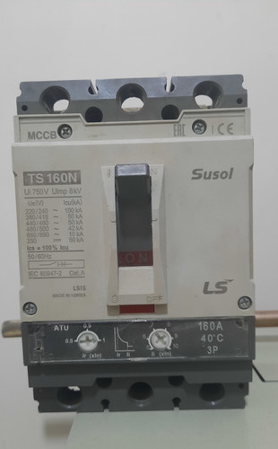 کلید اتوماتیک ۱۶۰ قابل تنظیم ال اس