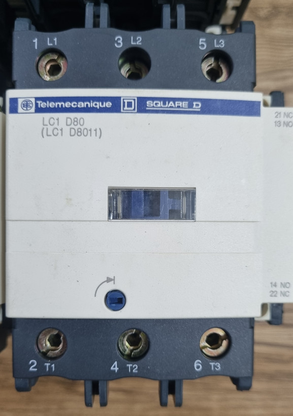 کنتاکتور D80 اشنایدر (تله مکانیک) اصلی