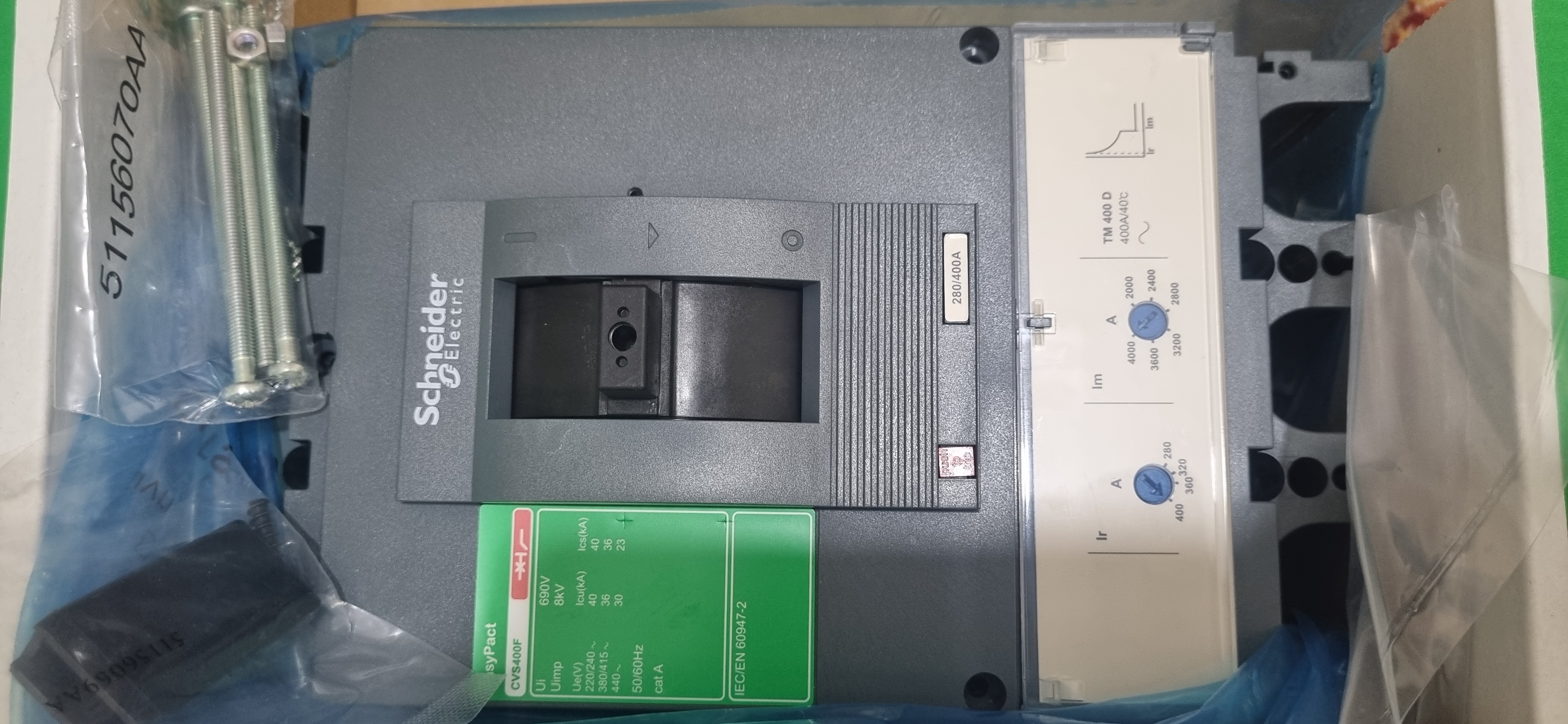 کلید اتوماتیک 400 قابل تنظیم EasyPact