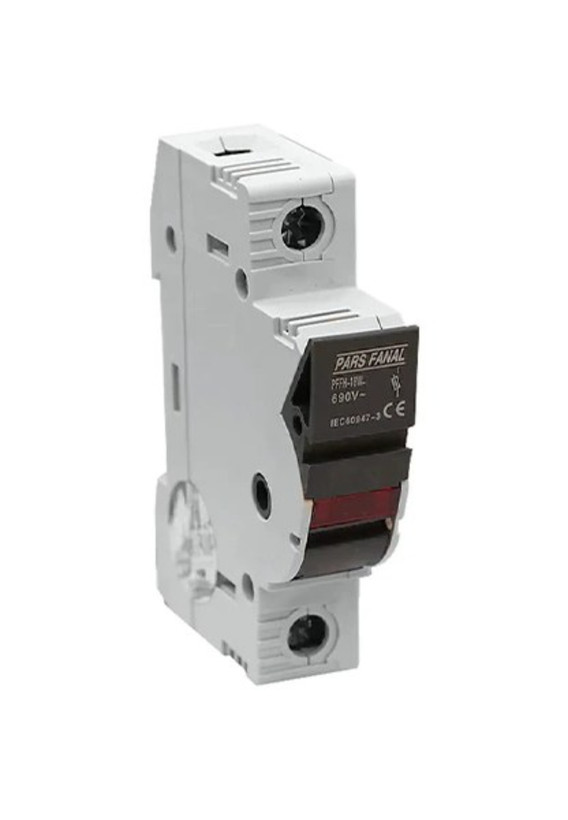 سکسیونر تک پل یا پایه فیوز 22x58 پارس فانال مدل PFFH-18W/125(X)-1P